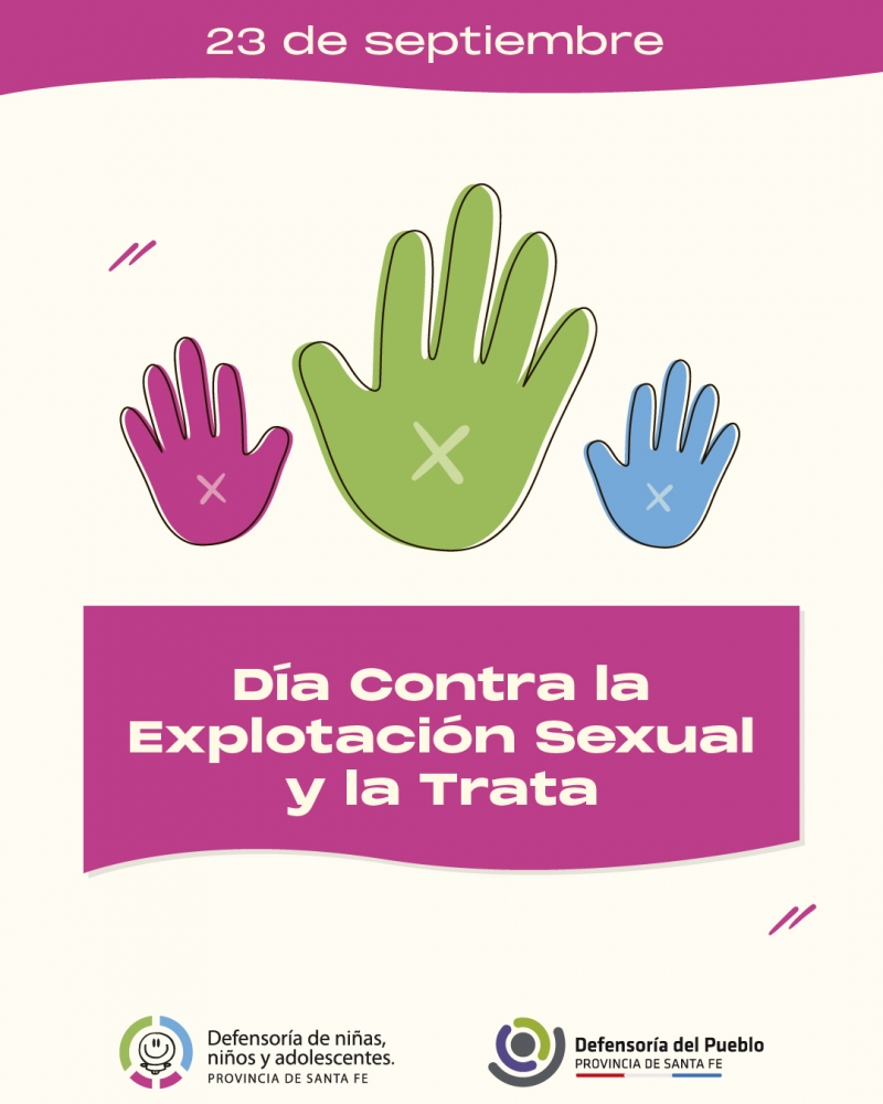 Día contra la Explotación Sexual y la Trata